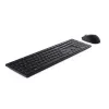 Klawiatura i mysz DELL Pro - KM5221W - US International (QWERTY) - Czarny - (RTL BOX)