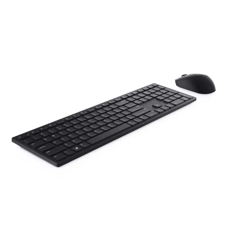 Klawiatura i mysz DELL Pro - KM5221W - US International (QWERTY) - Czarny - (RTL BOX)