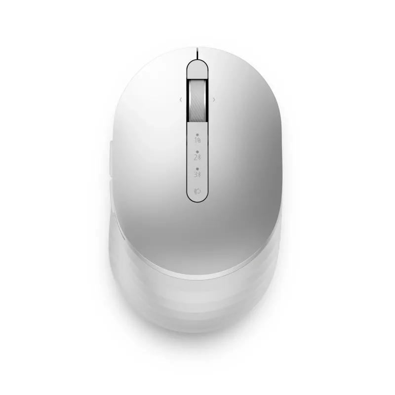 DELL Pro Premium Compact mysz – MS7421W – platynowo-srebrny, symetryczna, optyczna, RF Wireless + Bluetooth, 1600 DPI, Platinum, srebrny (otwarte opakowanie)