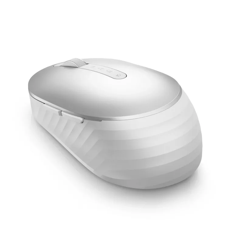 DELL Pro Premium Compact mysz – MS7421W – platynowo-srebrny, symetryczna, optyczna, RF Wireless + Bluetooth, 1600 DPI, Platinum, srebrny (otwarte opakowanie)