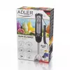 Blender ręczny Adler AD 4625B — blender ręczny, 1500 W maks., 850 W nominalnie, 5 prędkości, sterowanie mechaniczne, turbo, ostrze ze stali nierdzewnej, czarny