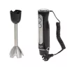Blender ręczny Adler AD 4625B — blender ręczny, 1500 W maks., 850 W nominalnie, 5 prędkości, sterowanie mechaniczne, turbo, ostrze ze stali nierdzewnej, czarny