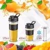 Blender sportowy Adler AD 4081 — przenośny blender osobisty, 800 W mocy maks., kubek 0,57 l, ostrze ze stali nierdzewnej, 2 butelki