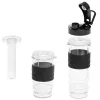 Blender sportowy Adler AD 4081 — przenośny blender osobisty, 800 W mocy maks., kubek 0,57 l, ostrze ze stali nierdzewnej, 2 butelki