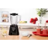 Blender stołowy Tefal BL4208 — 600 W, dzbanek plastikowy 1,25 l, 2 prędkości, kruszenie lodu, czarny
