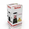 Blender stołowy Tefal BL4208 — 600 W, dzbanek plastikowy 1,25 l, 2 prędkości, kruszenie lodu, czarny