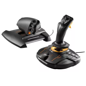 Thrustmaster T-16000M FCS Hotas Czarno-Pomarańczowy USB Joystick Analogowy/Cyfrowy PC