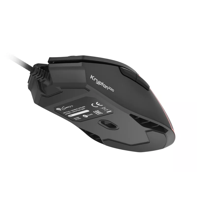 GENESIS Krypton 220 mysz Gaming Praworęczna USB Typ-A Optyczna 6400 DPI