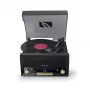 Gramofon audio z napędem bezpośrednim Muse MT-112 W — półautomatyczny, 20 W RMS, wyjście 3,5 mm, LCD, AC 100–240 V