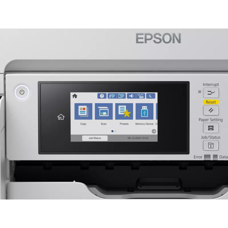 Urządzenie wielofunkcyjne Epson M15180 — monochromatyczny druk atramentowy, 4800x1200 DPI, skanowanie kolorowe 1200x1200, A4, Wi‑Fi, Ethernet, dupleks