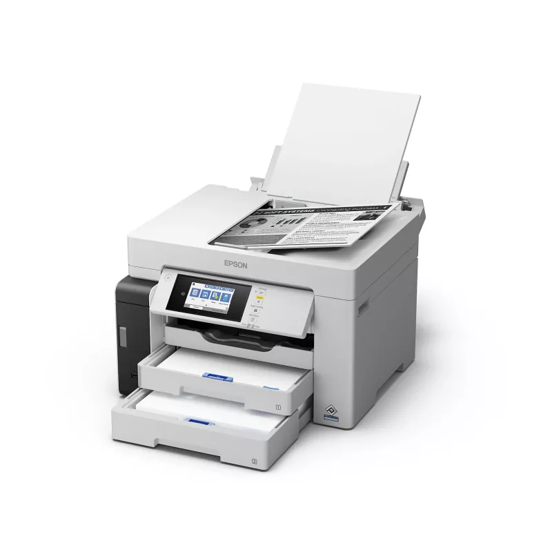 Urządzenie wielofunkcyjne Epson M15180 — monochromatyczny druk atramentowy, 4800x1200 DPI, skanowanie kolorowe 1200x1200, A4, Wi‑Fi, Ethernet, dupleks