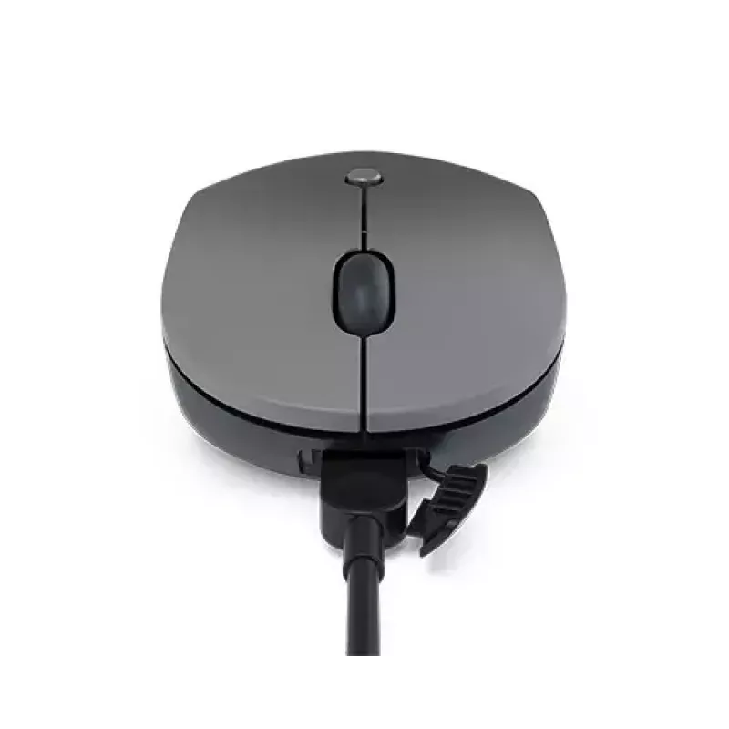 Mysz bezprzewodowa Lenovo Go USB-C, biurowa, oburęczna, RF, optyczna, 2400 DPI