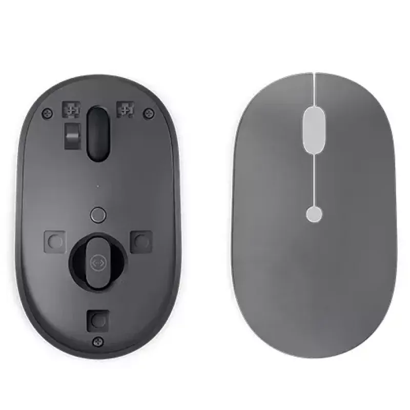 Mysz bezprzewodowa Lenovo Go USB-C, biurowa, oburęczna, RF, optyczna, 2400 DPI