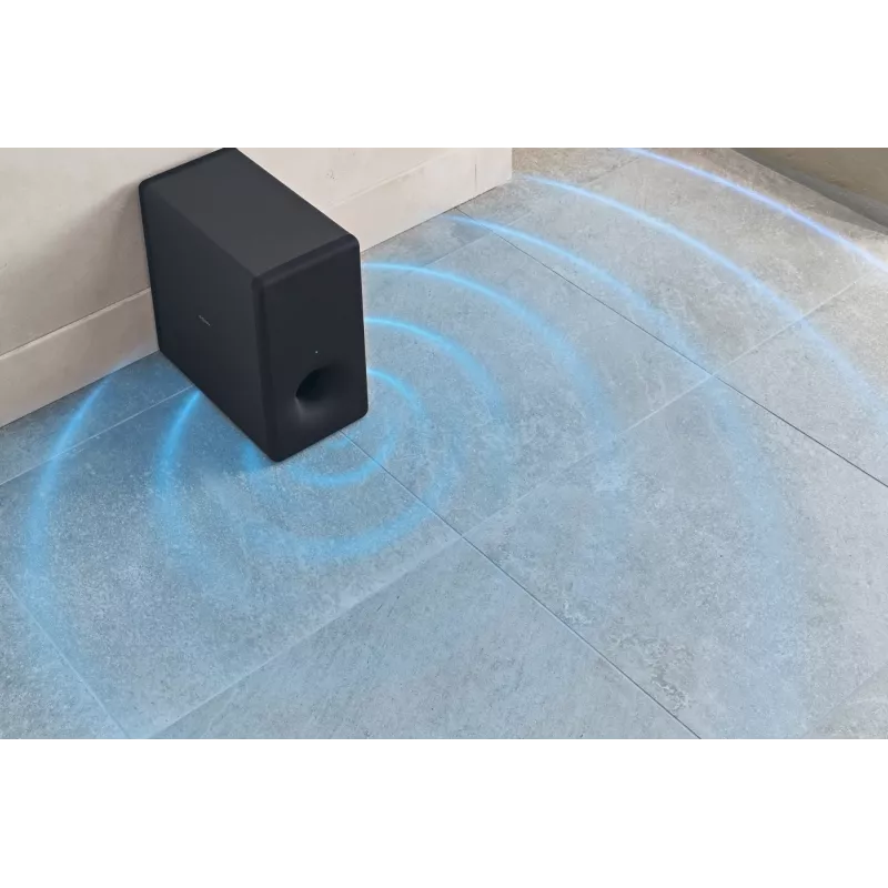 Sony SA-SW3 Kompaktowy subwoofer Czarny Aktywny subwoofer 200 W