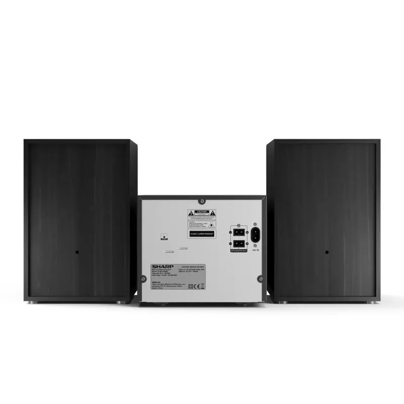 Sharp XL-B517D Mikrosystem audio do domu 45 W Czarny