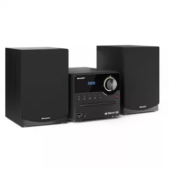 Sharp XL-B517D Mikrosystem audio do domu 45 W Czarny