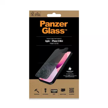 PanzerGlass ® Folia ochronna prywatyzująca iPhone 13 Mini | Standard Fit