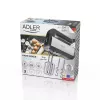 Mikser ręczny Adler AD 4225 — 5 prędkości, turbo, 300 W, inox/srebrno‑czarny, trzepaczki i haki do ciasta