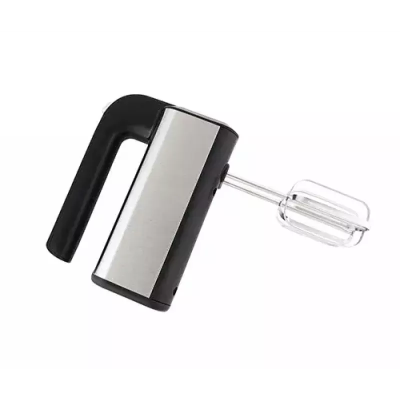 Mikser ręczny Adler AD 4225 — 5 prędkości, turbo, 300 W, inox/srebrno‑czarny, trzepaczki i haki do ciasta