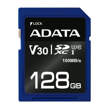 ADATA ASDX128GUI3V30S-R karta pamięci 128 GB SDXC UHS-I Klasa 10