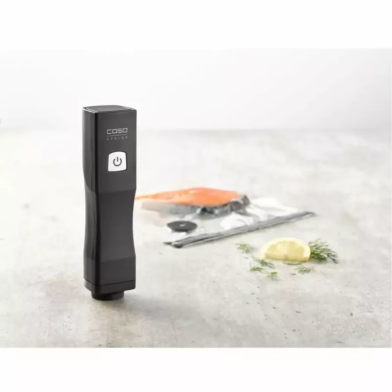 Pakowarka próżniowa Caso Vacu One Touch Czarna 01301 Kompaktowa konstrukcja
