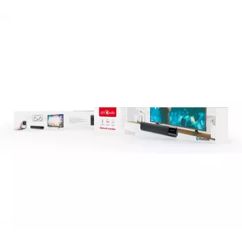Przenośny głośnik stereo Gembird SPK-BT-BAR400-01