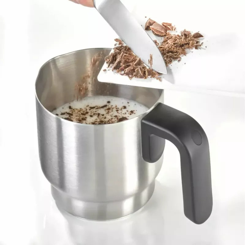 Spieniacz do mleka Caso Crema & Choco 500W 0,35L — elektryczny spieniacz do mleka na gorąco i zimno