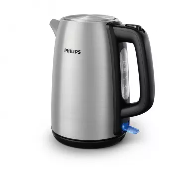 Czajnik Philips Viva Collection HD9351/90, 1,7 l, 2020 W, metal, wskaźnik poziomu wody, bezprzewodowy, filtrujący