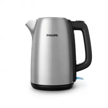 Czajnik Philips Viva Collection HD9351/90, 1,7 l, 2020 W, metal, wskaźnik poziomu wody, bezprzewodowy, filtrujący