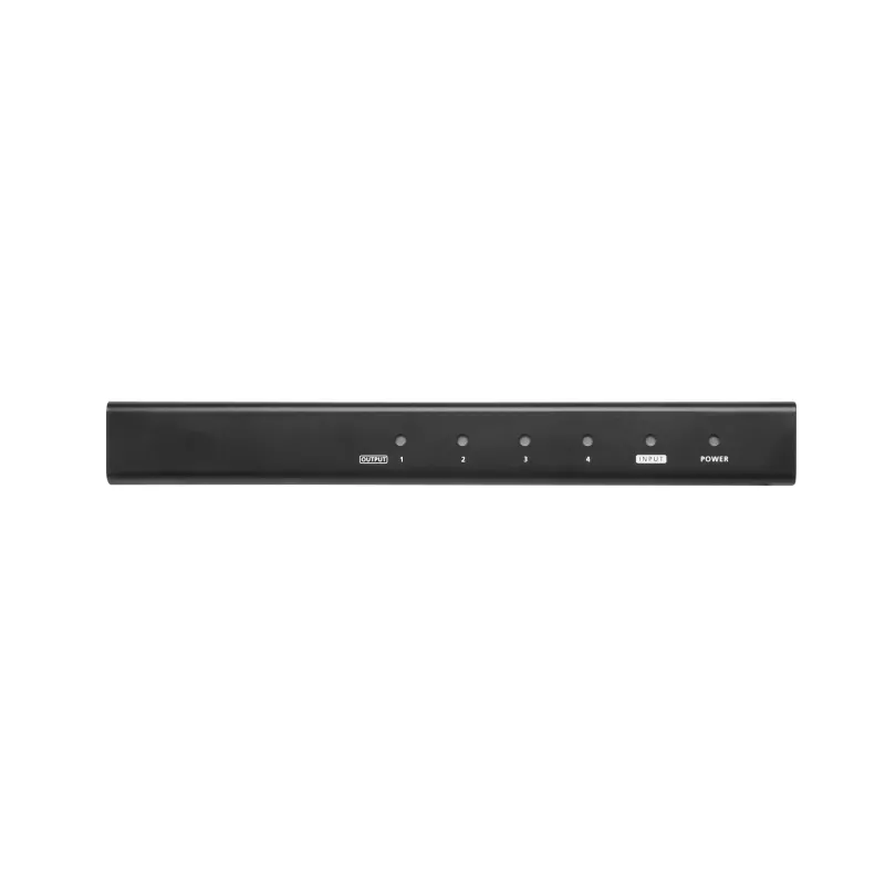 ATEN 4-Port True 4K at 60Hz (4:4:4), Rozdzielacz HDMI, HDMI, 4x HDMI, 4096 x 2160 pikseli, Czarny, Metal, 4K Ultra HD