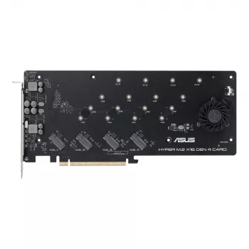 ASUS Hyper M.2 x16 Gen 4 karty interfejsu/adapter Wewnętrzny