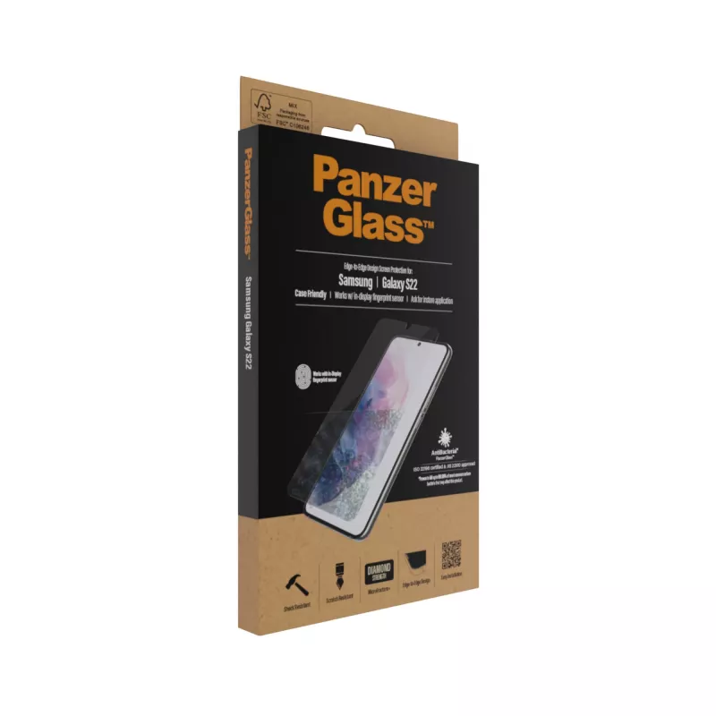 PanzerGlass ® UltraForce1 Samsung Galaxy S22 5G | Ochrona ekranu