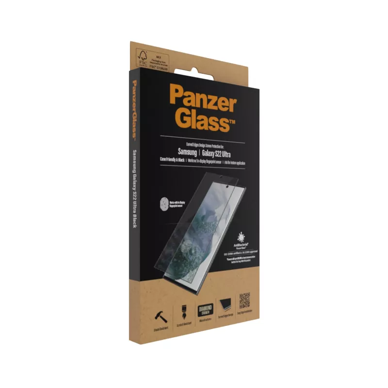 PanzerGlass ® UltraForce1 Samsung Galaxy S22 Ultra 5G | Szkło ochronne