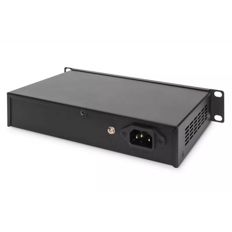 DIGITUS 16-portowy przełącznik Gigabit Ethernet 10-calowy niezarządzalny