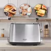 Adler AD 3214 toster, 2 otwory, stal nierdzewna, 750 W