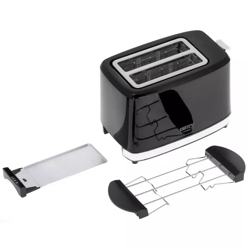 Toster Camry Premium CR 3218 2 kromki 900 W czarno-srebrny