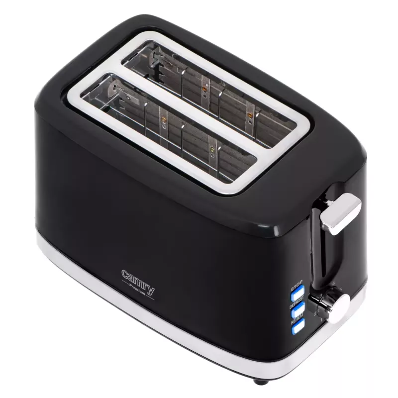 Toster Camry Premium CR 3218 2 kromki 900 W czarno-srebrny