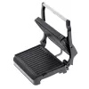 Grill kontaktowy Adler AD 3052 prostokątny stal/czarny, 1200 W, ruszt, blokowana pokrywa