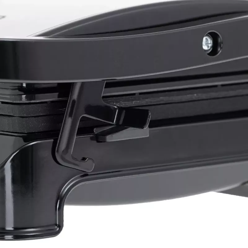 Grill kontaktowy Adler AD 3052 prostokątny stal/czarny, 1200 W, ruszt, blokowana pokrywa
