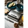 Grill kontaktowy Adler AD 3052 prostokątny stal/czarny, 1200 W, ruszt, blokowana pokrywa