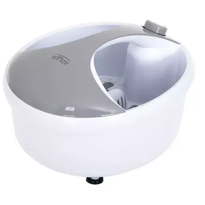 Wanna do stóp Adler AD 2177 — masażer do stóp na podczerwień z ciepłem, wibracją, bąbelkami, 450 W, zbiornik 5,6 L, ergonomiczny uchwyt