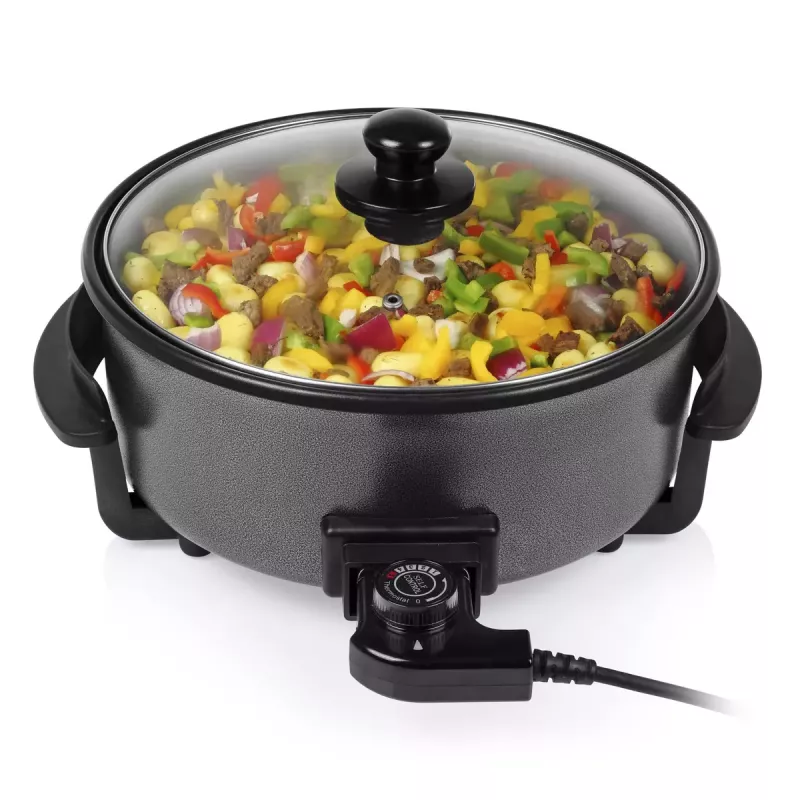 Wielofunkcyjna patelnia Tristar PZ-9135 XL Okrągła Czarna Stal 1500W