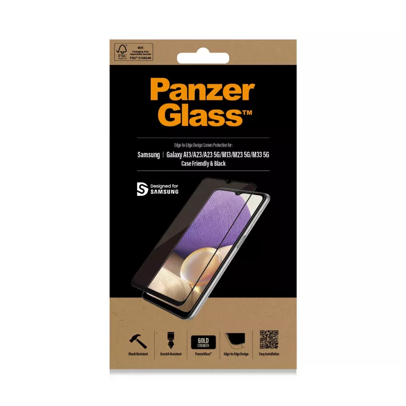 PanzerGlass ® Screen Protector Samsung Galaxy A13 | A23 | A23 5G | M13 | M23 5G | M33 5G