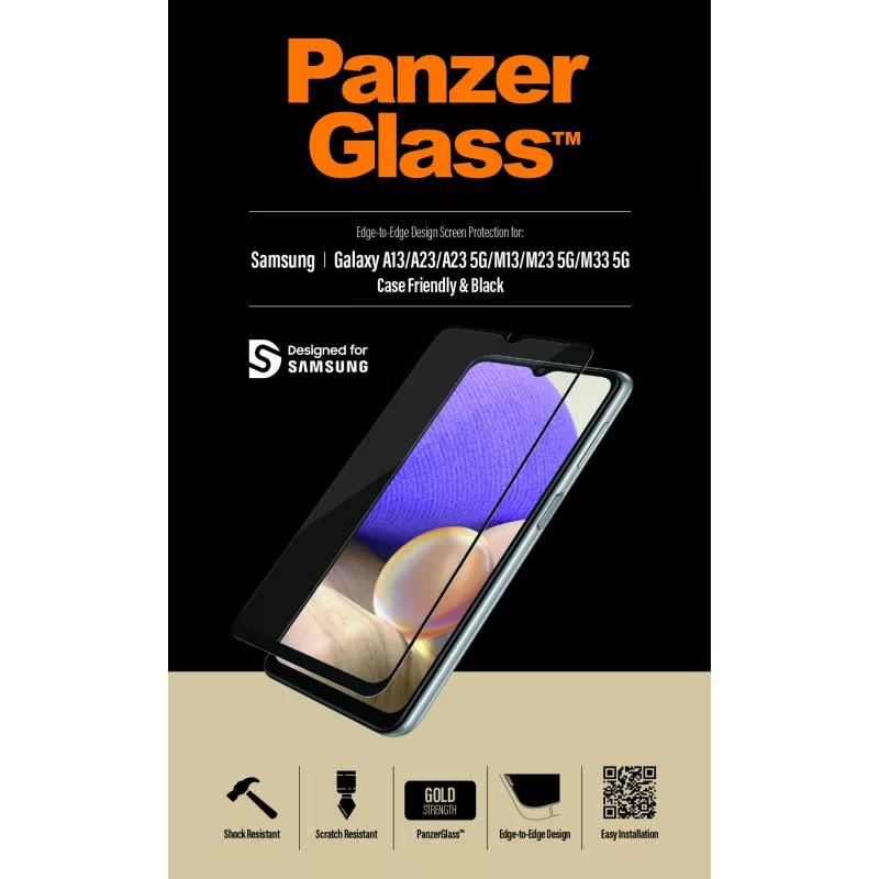 PanzerGlass ® Screen Protector Samsung Galaxy A13 | A23 | A23 5G | M13 | M23 5G | M33 5G