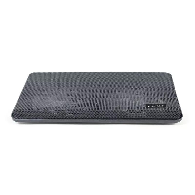 GEMBIRD Notebook 15.6in Cooling Stand, Compact Dual-Fan - Czarny
