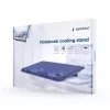 GEMBIRD Notebook 15.6in Cooling Stand, Compact Dual-Fan - Czarny