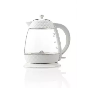 Czajnik elektryczny Eta Crystal 1,7 l 2200 W przezroczysty biały