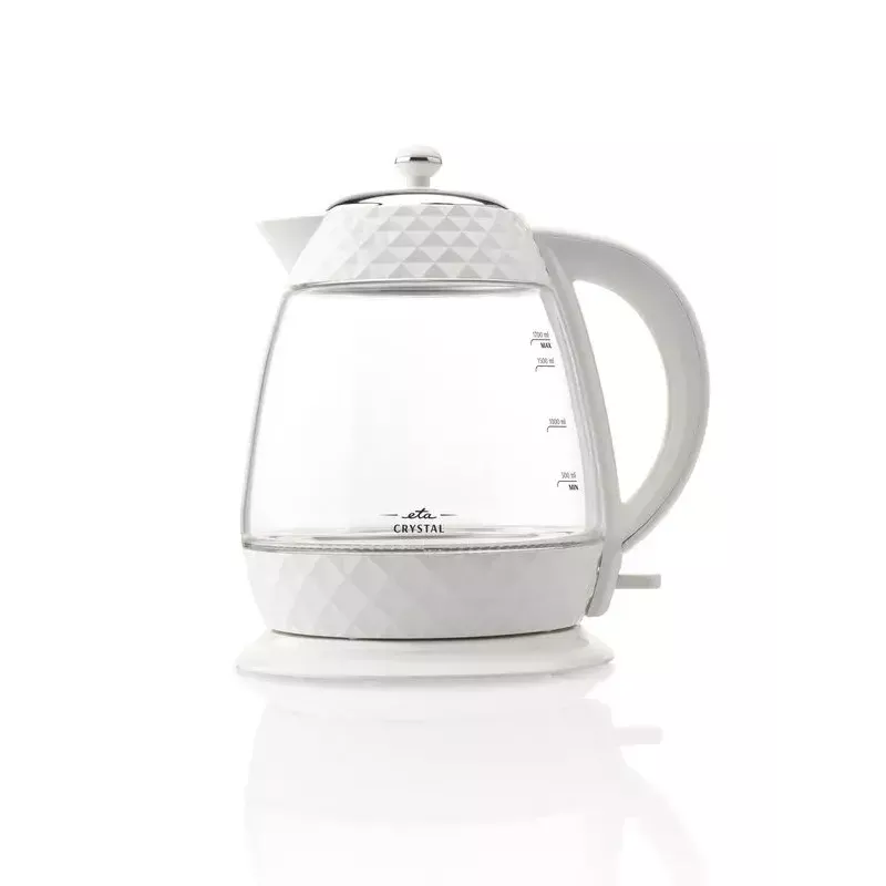 Czajnik elektryczny Eta Crystal 1,7 l 2200 W przezroczysty biały