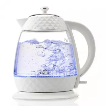 Czajnik elektryczny Eta Crystal 1,7 l 2200 W przezroczysty biały