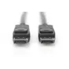 Kabel połączeniowy DIGITUS DisplayPort, DP M/M, 3m z zatrzaskiem, Ultra HD 8K, wersja 1.3/1.4, czarny